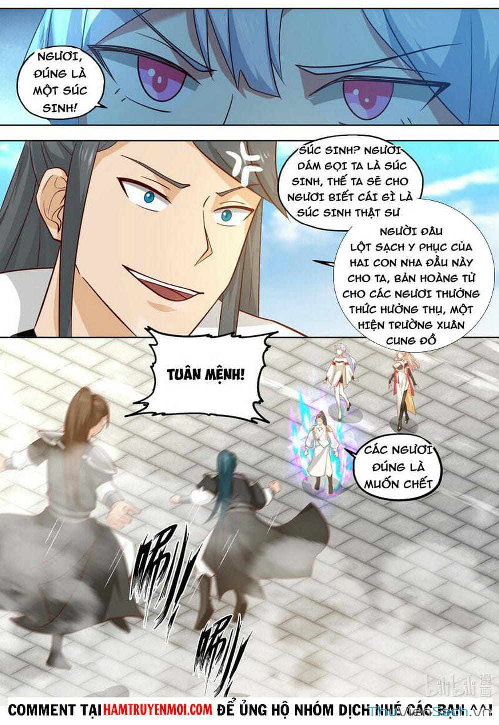 Truyện Tranh Tu La Võ Thần trang 5