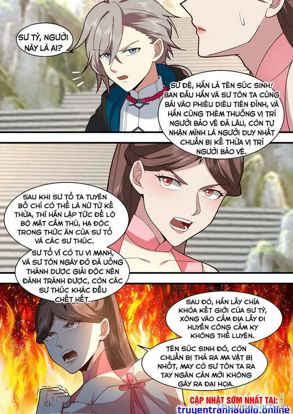 Truyện Tranh Tu La Võ Thần trang 5