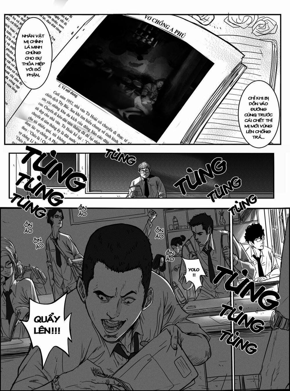 Truyện Tranh Tứ Phủ Xét Giả trang 5