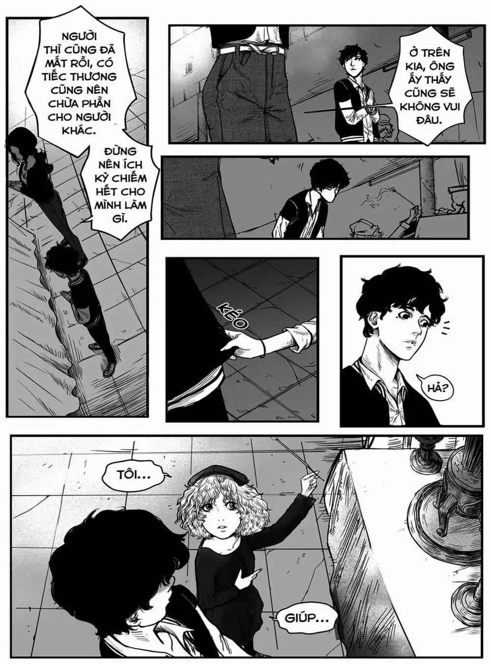 Truyện Tranh Tứ Phủ Xét Giả trang 5