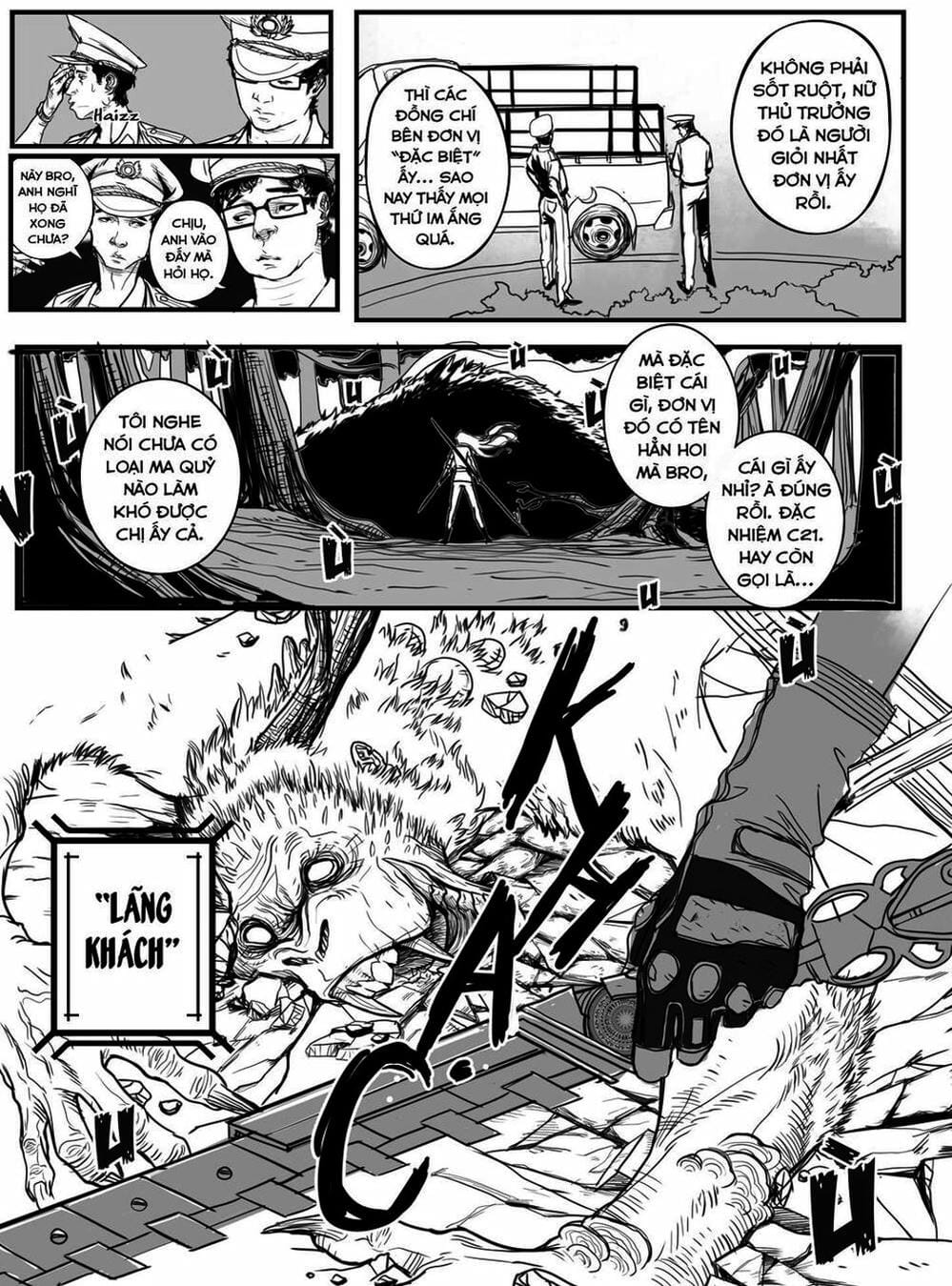 Truyện Tranh Tứ Phủ Xét Giả trang 5