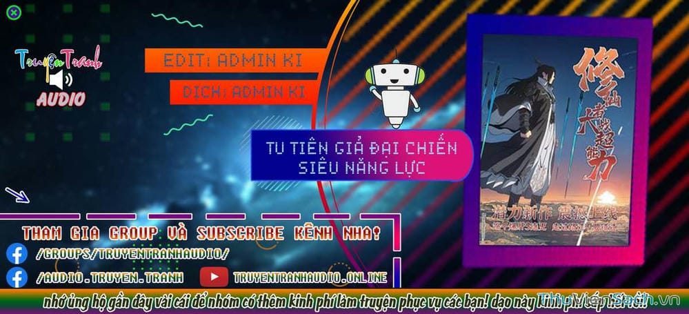 Truyện Tranh Tu Tiên Giả Đại Chiến Siêu Năng Lực trang 3