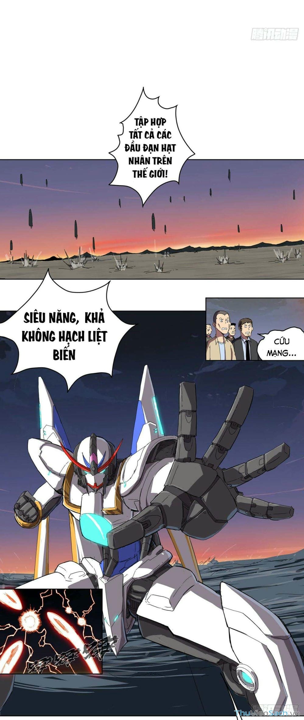 Truyện Tranh Tu Tiên Giả Đại Chiến Siêu Năng Lực trang 3