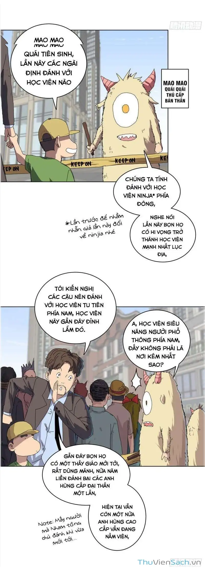 Truyện Tranh Tu Tiên Giả Đại Chiến Siêu Năng Lực trang 3