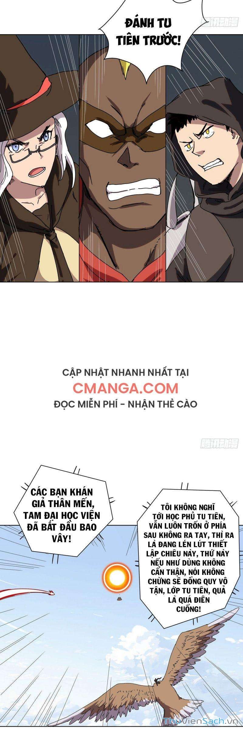 Truyện Tranh Tu Tiên Giả Đại Chiến Siêu Năng Lực trang 3