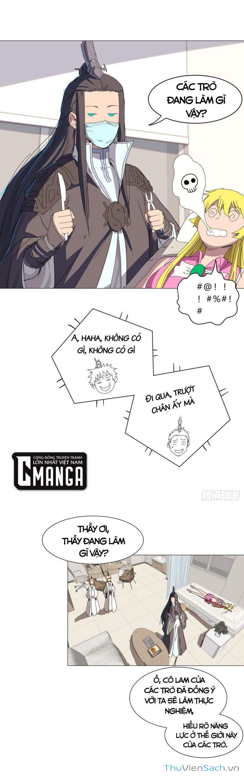 Truyện Tranh Tu Tiên Giả Đại Chiến Siêu Năng Lực trang 3