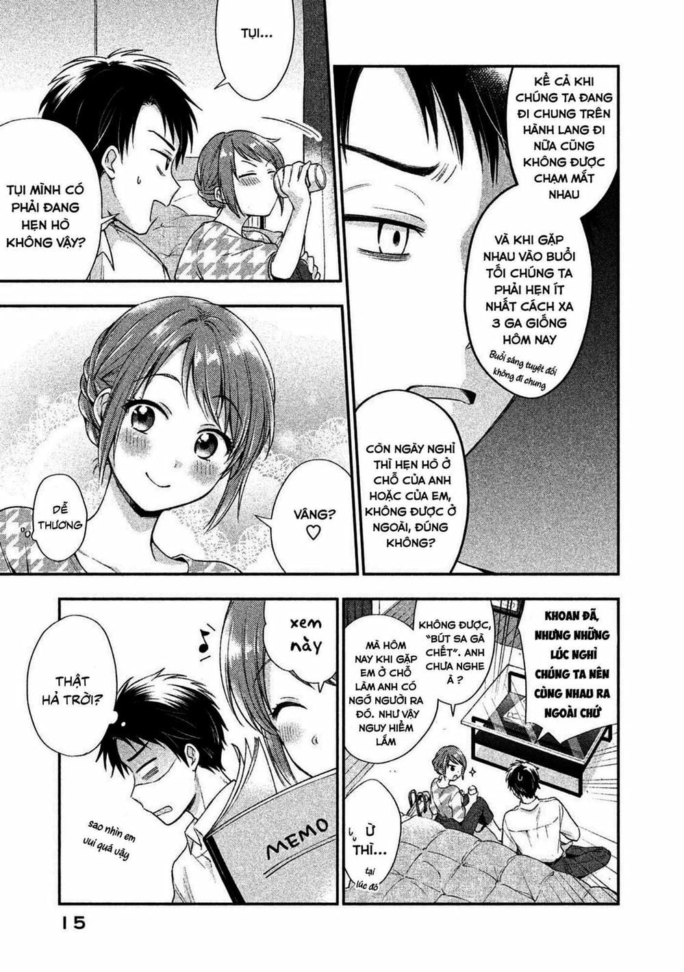 Truyện Tranh Tụi Mình Có Thể Giữ Bí Mật Được Không - Can You Keep A Secret? trang 4