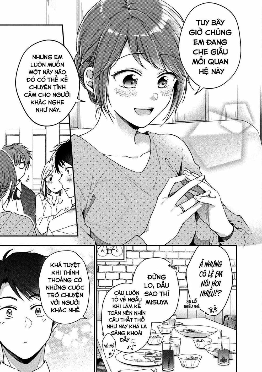 Truyện Tranh Tụi Mình Có Thể Giữ Bí Mật Được Không - Can You Keep A Secret? trang 4