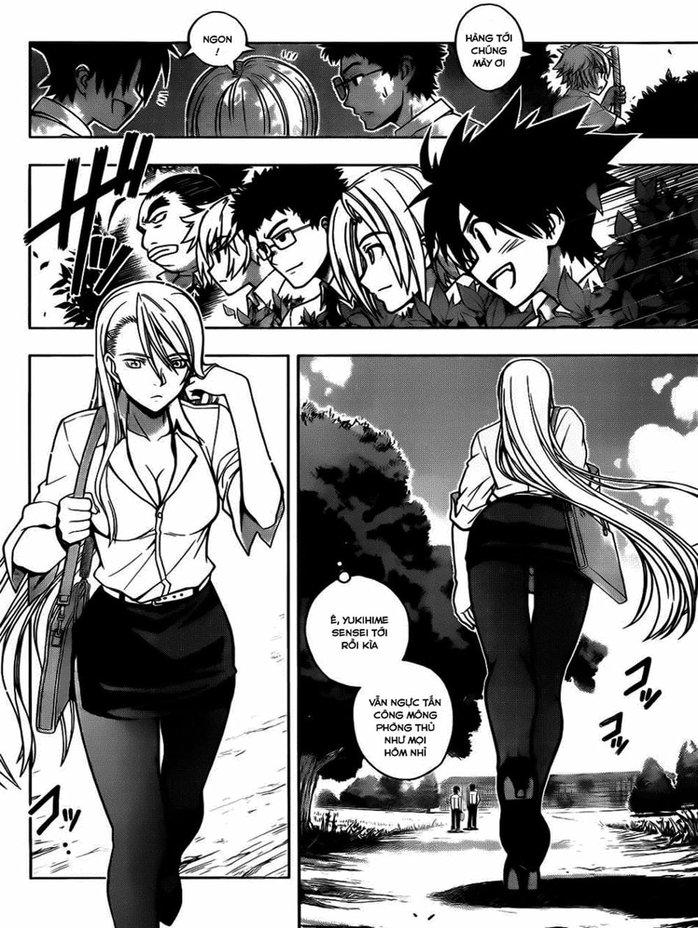 Truyện Tranh Lựa Chọn Phân Kỳ - Uq Holder! trang 9