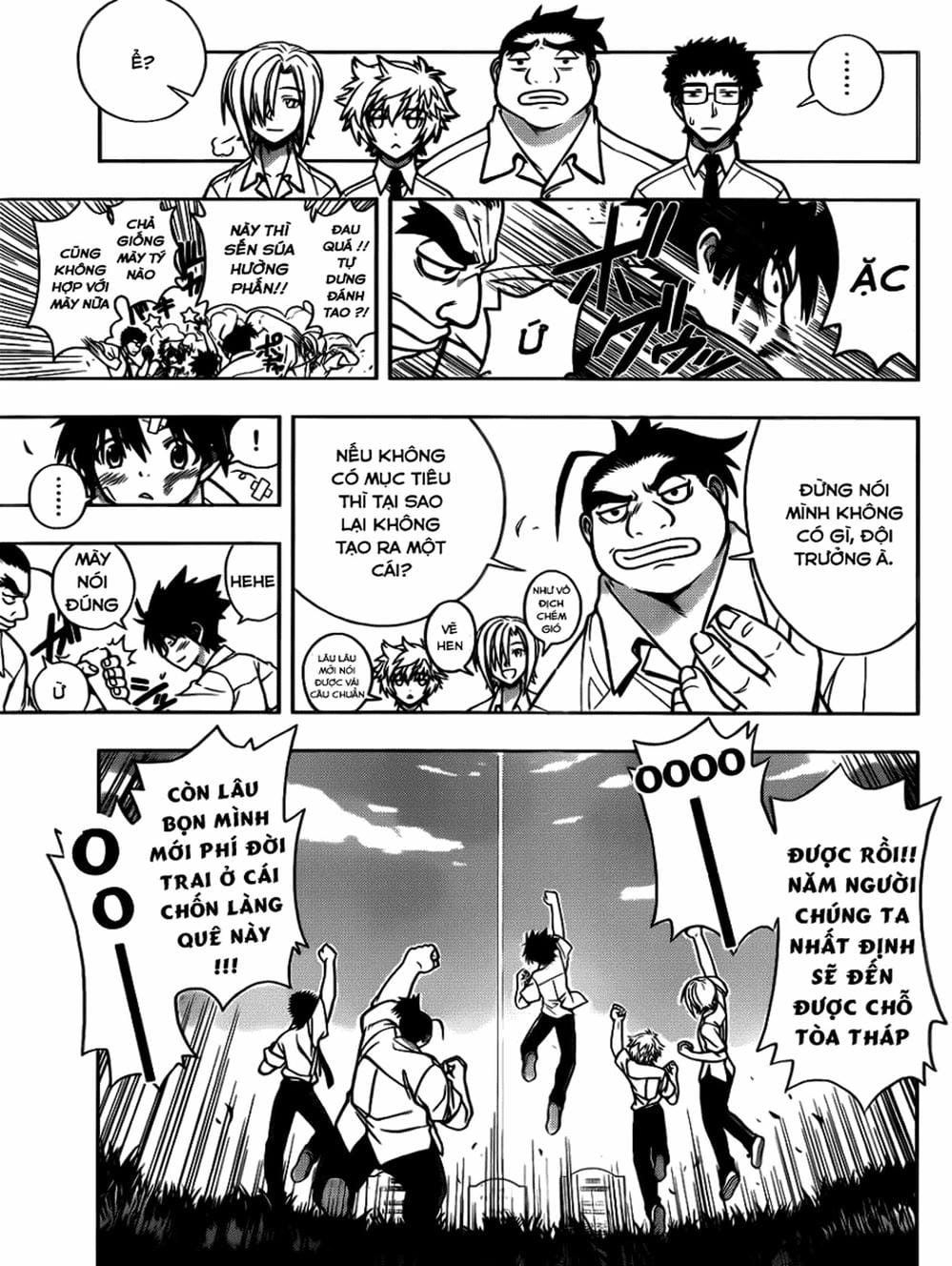 Truyện Tranh Lựa Chọn Phân Kỳ - Uq Holder! trang 9