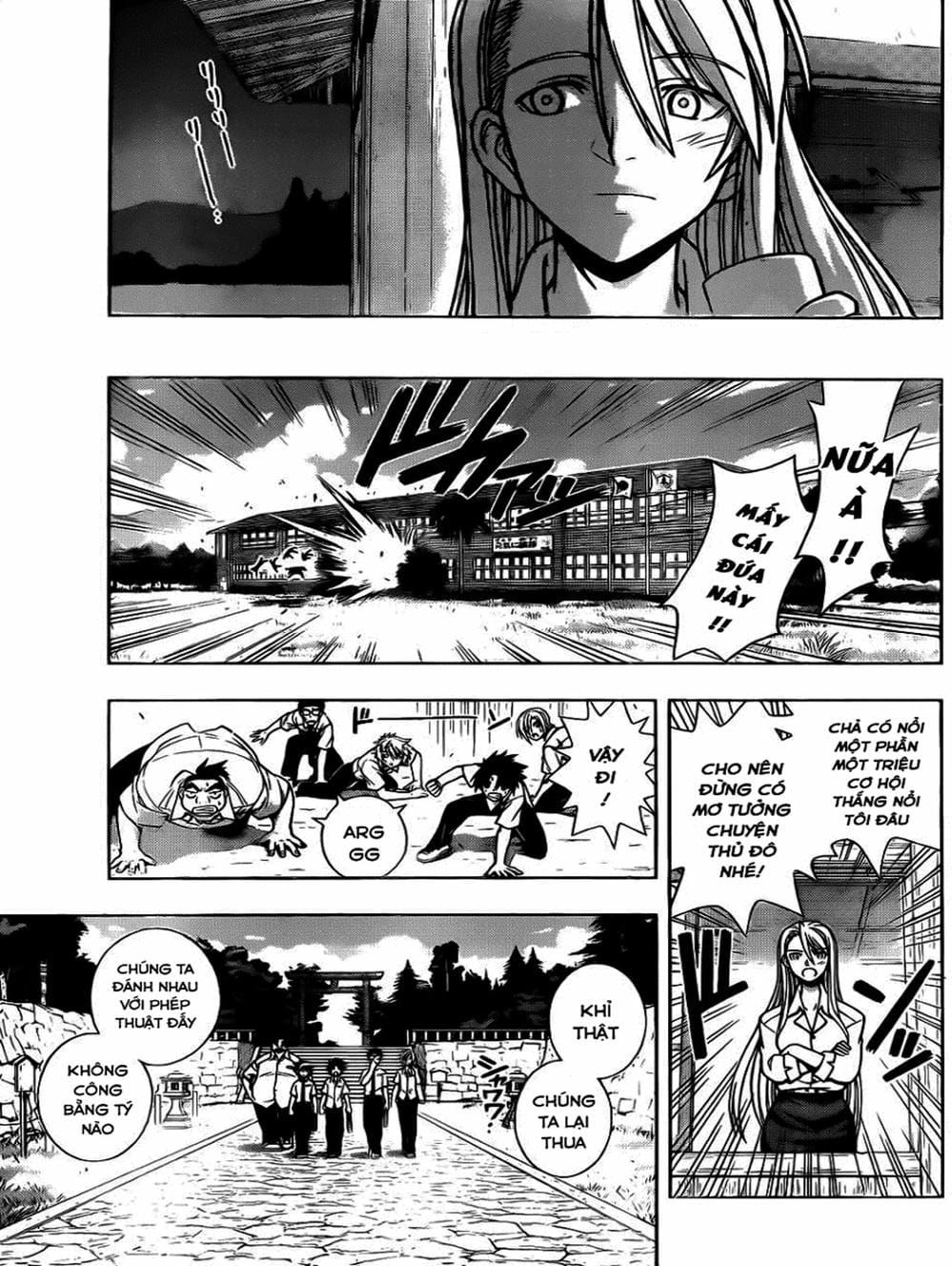 Truyện Tranh Lựa Chọn Phân Kỳ - Uq Holder! trang 9