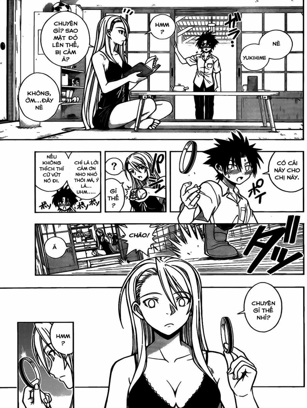 Truyện Tranh Lựa Chọn Phân Kỳ - Uq Holder! trang 9