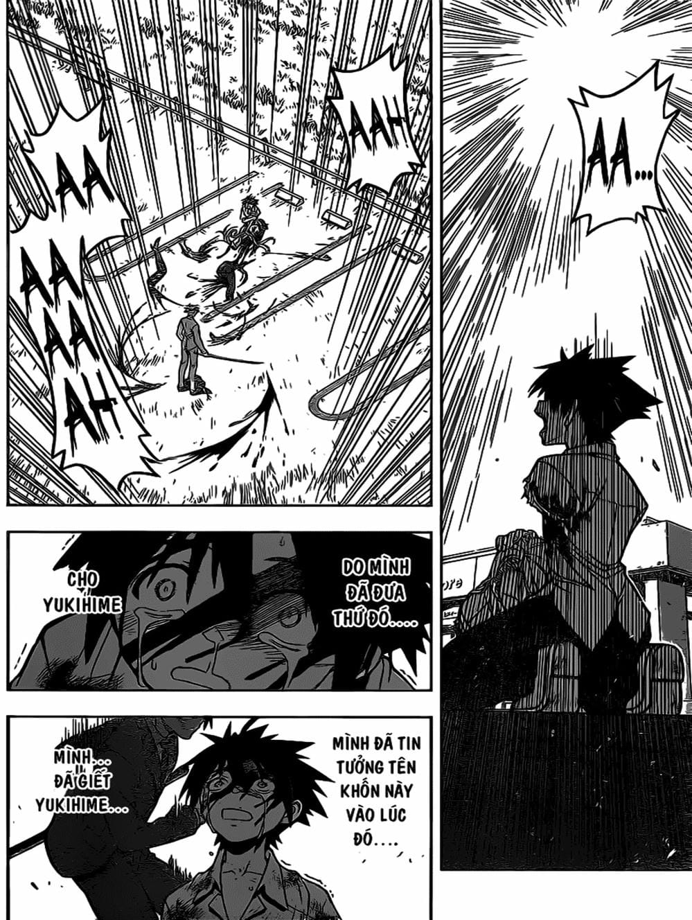 Truyện Tranh Lựa Chọn Phân Kỳ - Uq Holder! trang 9