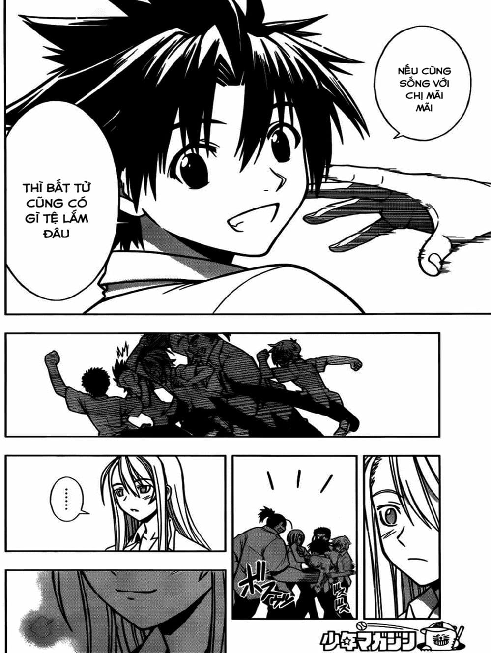 Truyện Tranh Lựa Chọn Phân Kỳ - Uq Holder! trang 9
