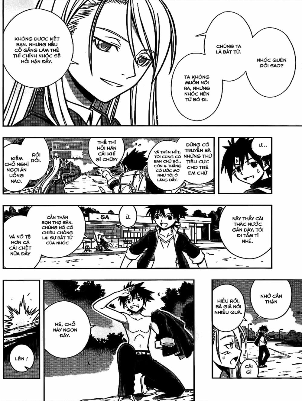 Truyện Tranh Lựa Chọn Phân Kỳ - Uq Holder! trang 9