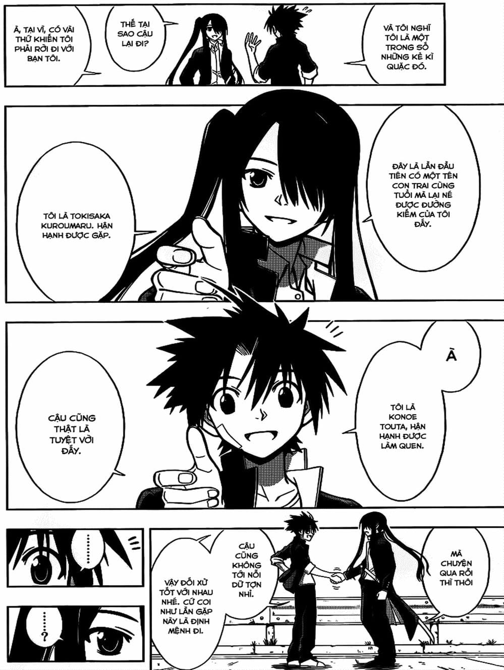 Truyện Tranh Lựa Chọn Phân Kỳ - Uq Holder! trang 9