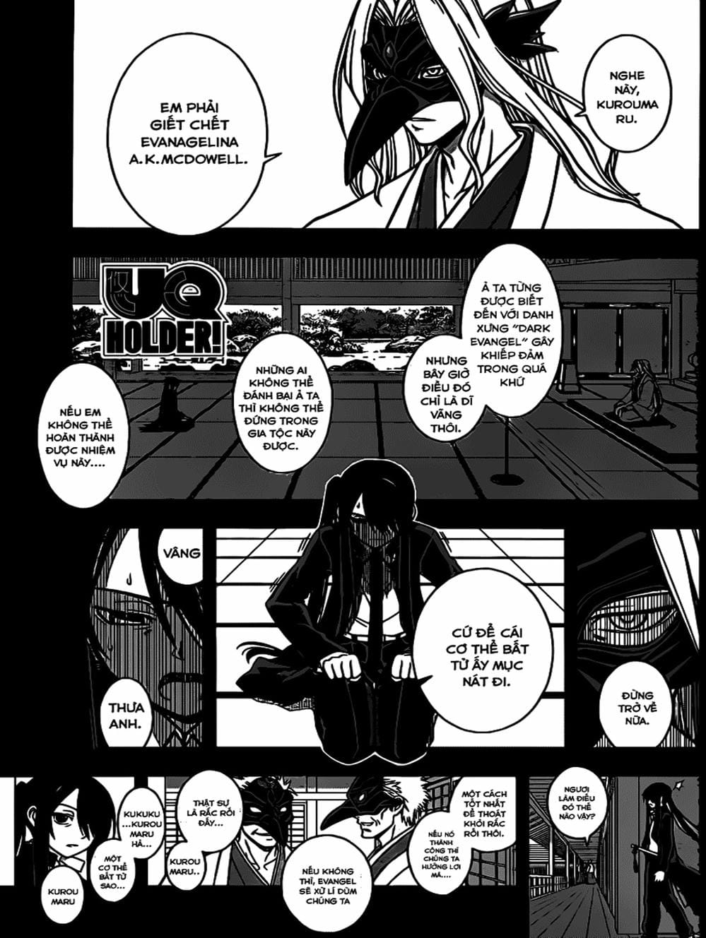 Truyện Tranh Lựa Chọn Phân Kỳ - Uq Holder! trang 9
