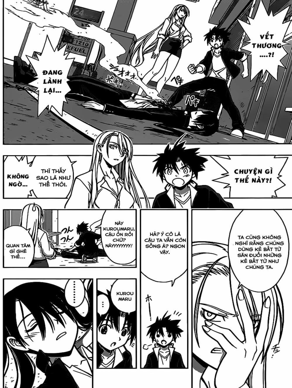Truyện Tranh Lựa Chọn Phân Kỳ - Uq Holder! trang 9