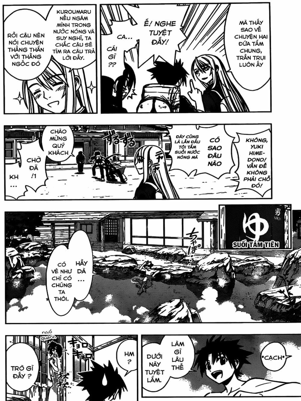 Truyện Tranh Lựa Chọn Phân Kỳ - Uq Holder! trang 9