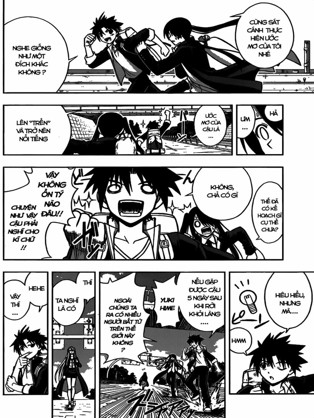 Truyện Tranh Lựa Chọn Phân Kỳ - Uq Holder! trang 9