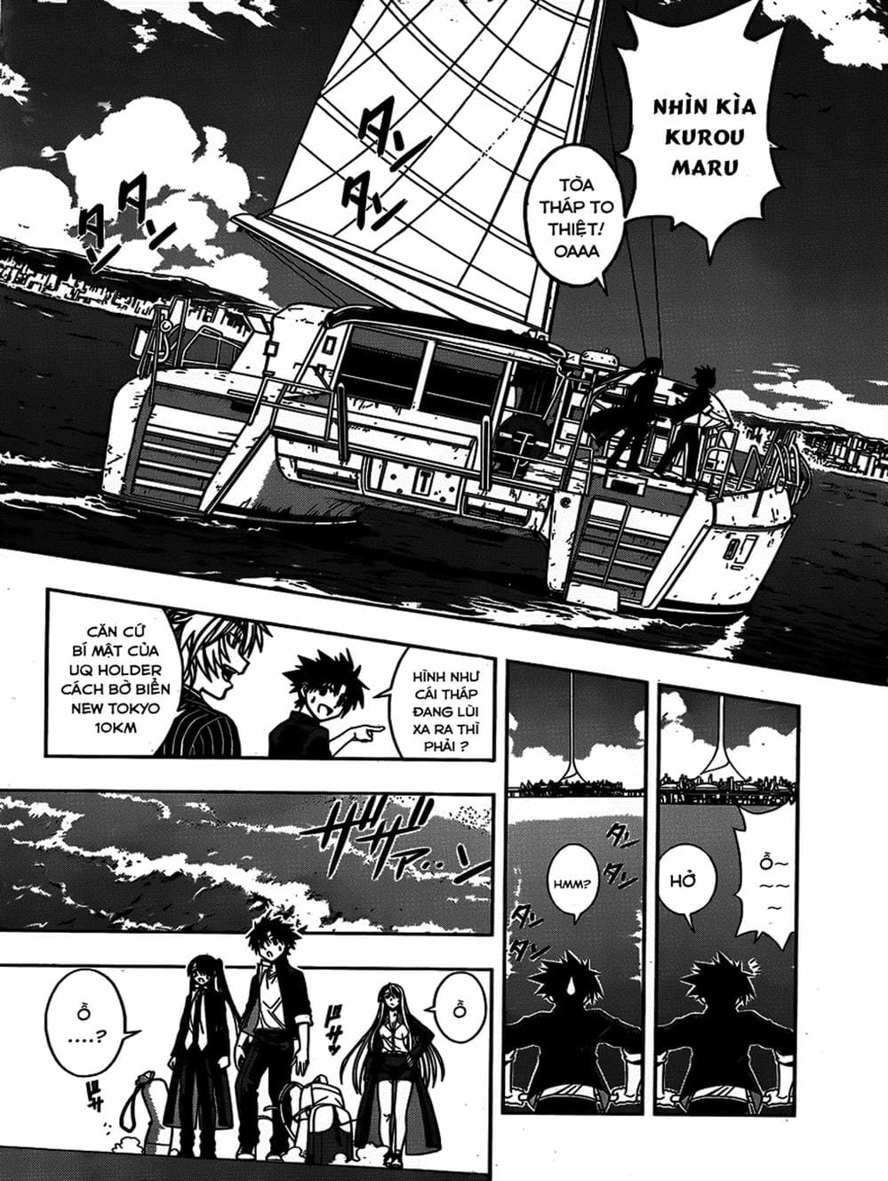 Truyện Tranh Lựa Chọn Phân Kỳ - Uq Holder! trang 9