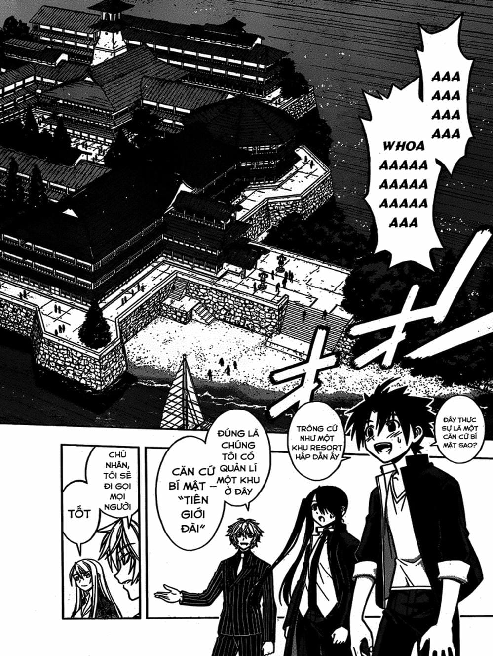 Truyện Tranh Lựa Chọn Phân Kỳ - Uq Holder! trang 9