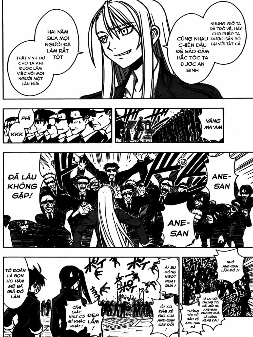 Truyện Tranh Lựa Chọn Phân Kỳ - Uq Holder! trang 9