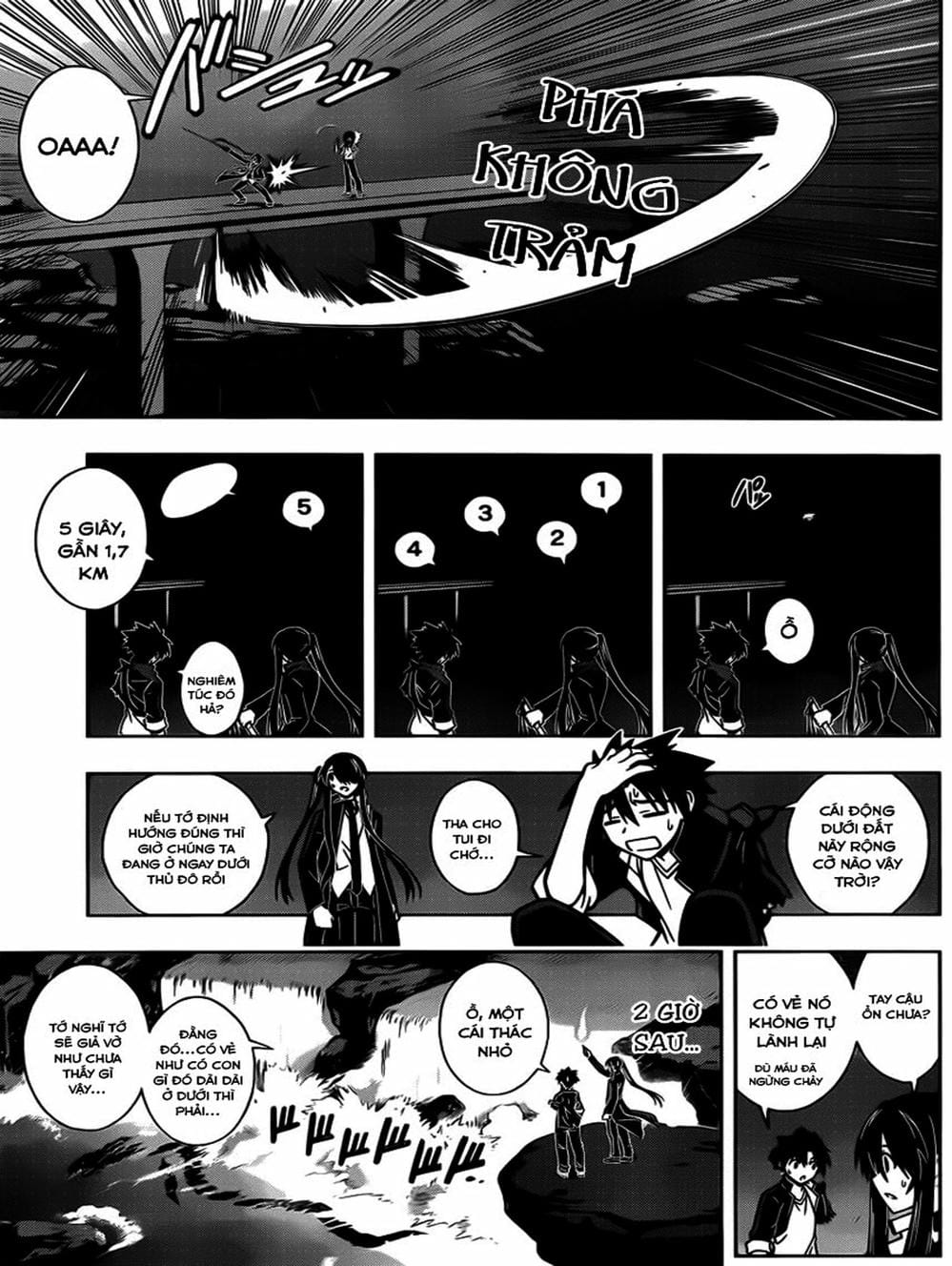 Truyện Tranh Lựa Chọn Phân Kỳ - Uq Holder! trang 9