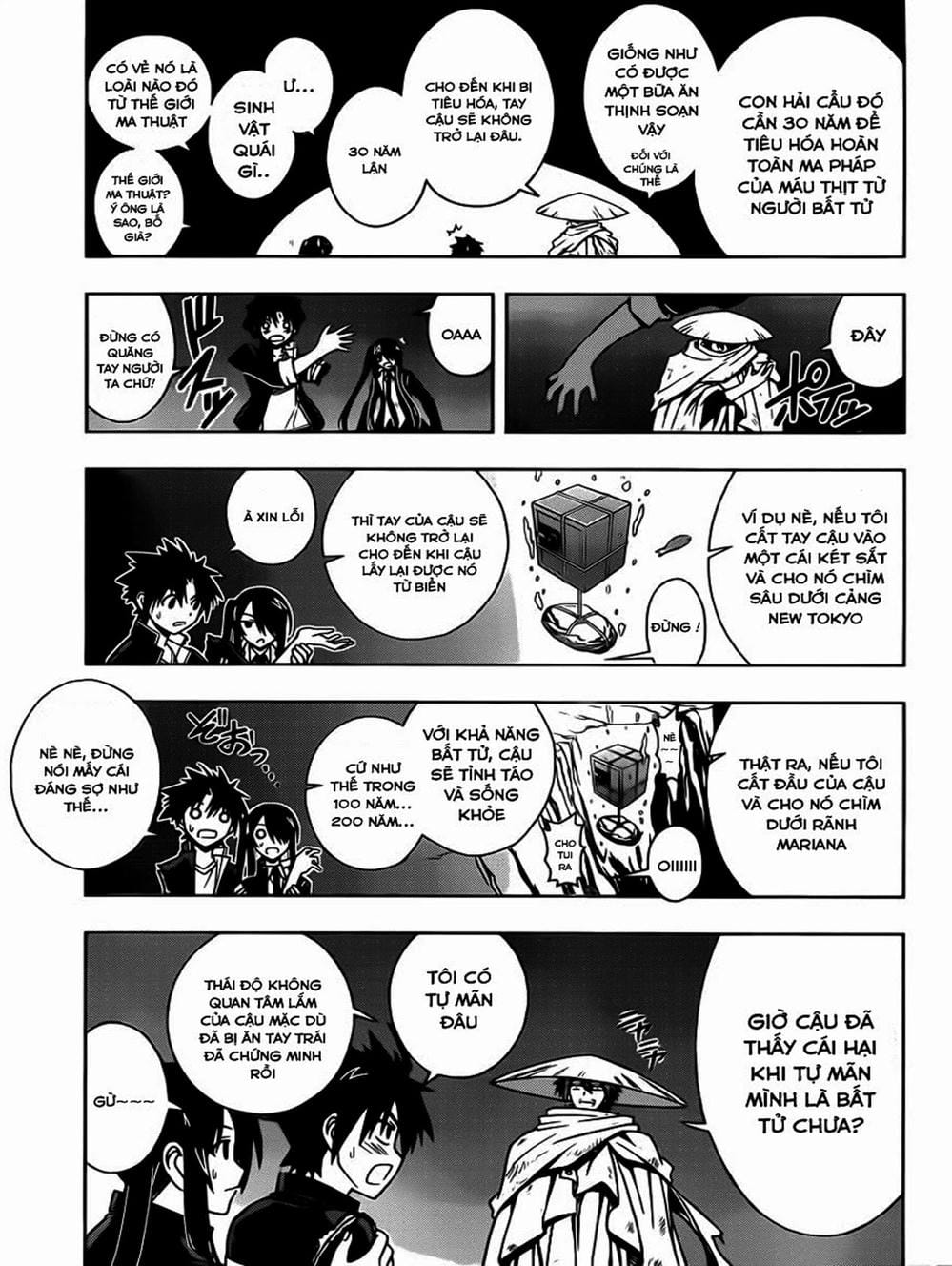 Truyện Tranh Lựa Chọn Phân Kỳ - Uq Holder! trang 9