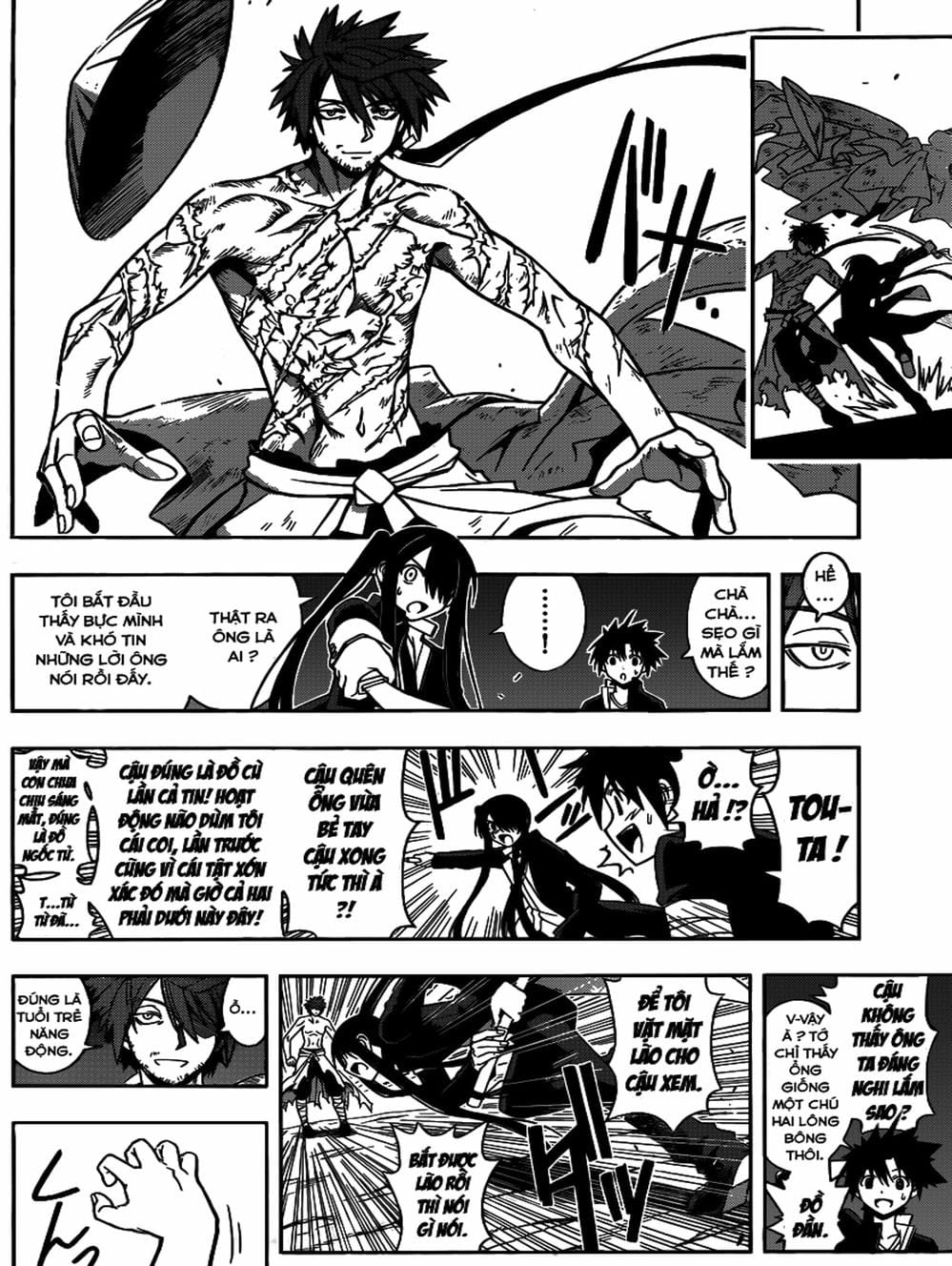 Truyện Tranh Lựa Chọn Phân Kỳ - Uq Holder! trang 9