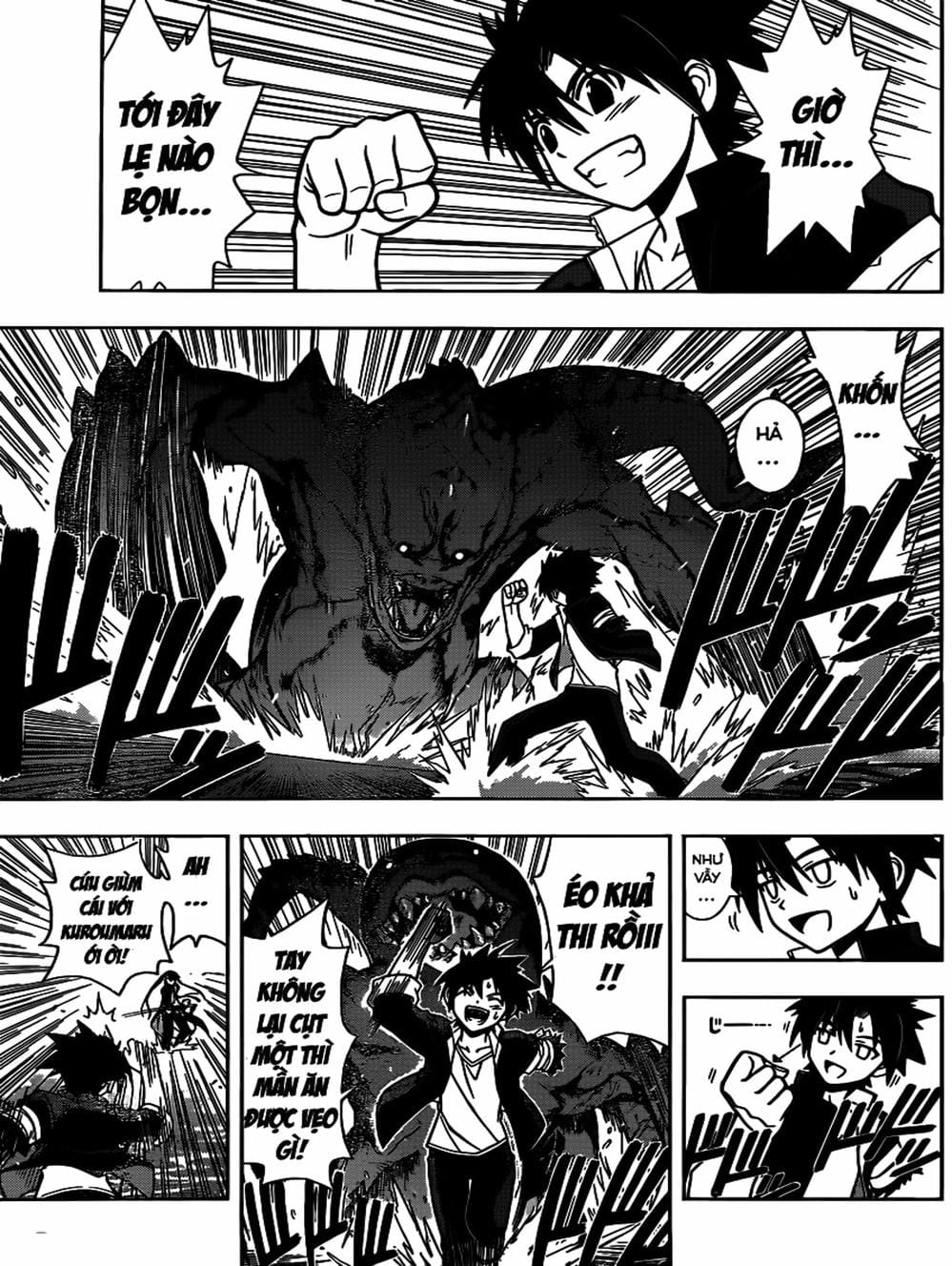 Truyện Tranh Lựa Chọn Phân Kỳ - Uq Holder! trang 9