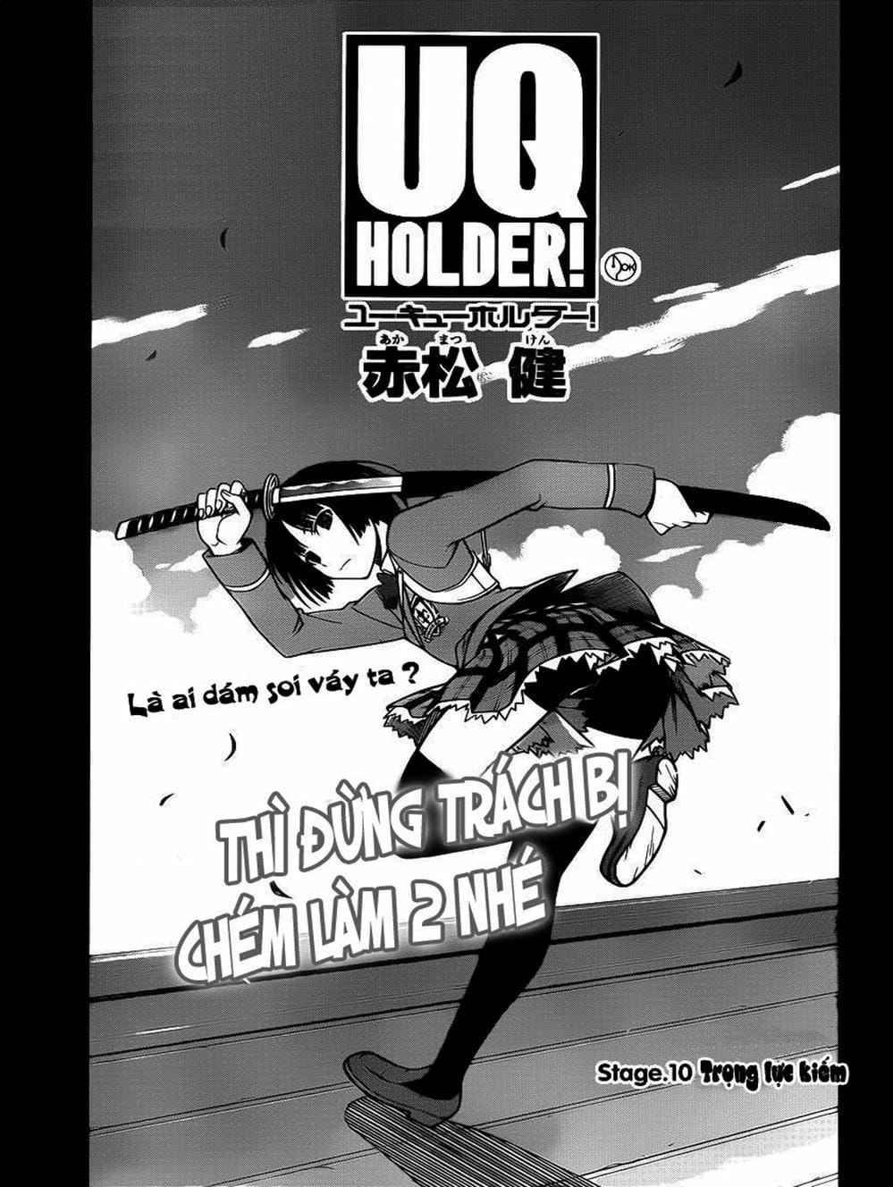 Truyện Tranh Lựa Chọn Phân Kỳ - Uq Holder! trang 9