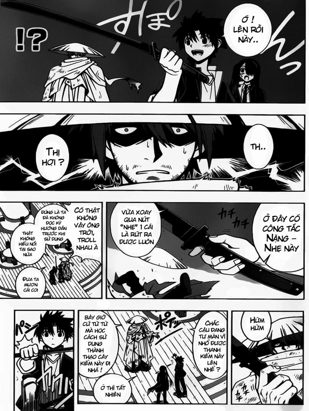 Truyện Tranh Lựa Chọn Phân Kỳ - Uq Holder! trang 9