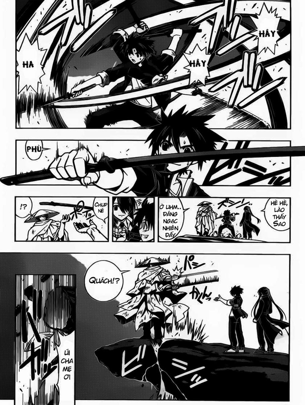 Truyện Tranh Lựa Chọn Phân Kỳ - Uq Holder! trang 9