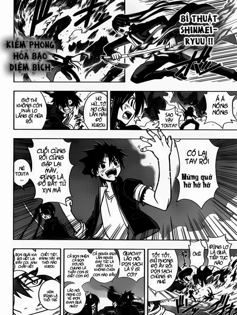 Truyện Tranh Lựa Chọn Phân Kỳ - Uq Holder! trang 9