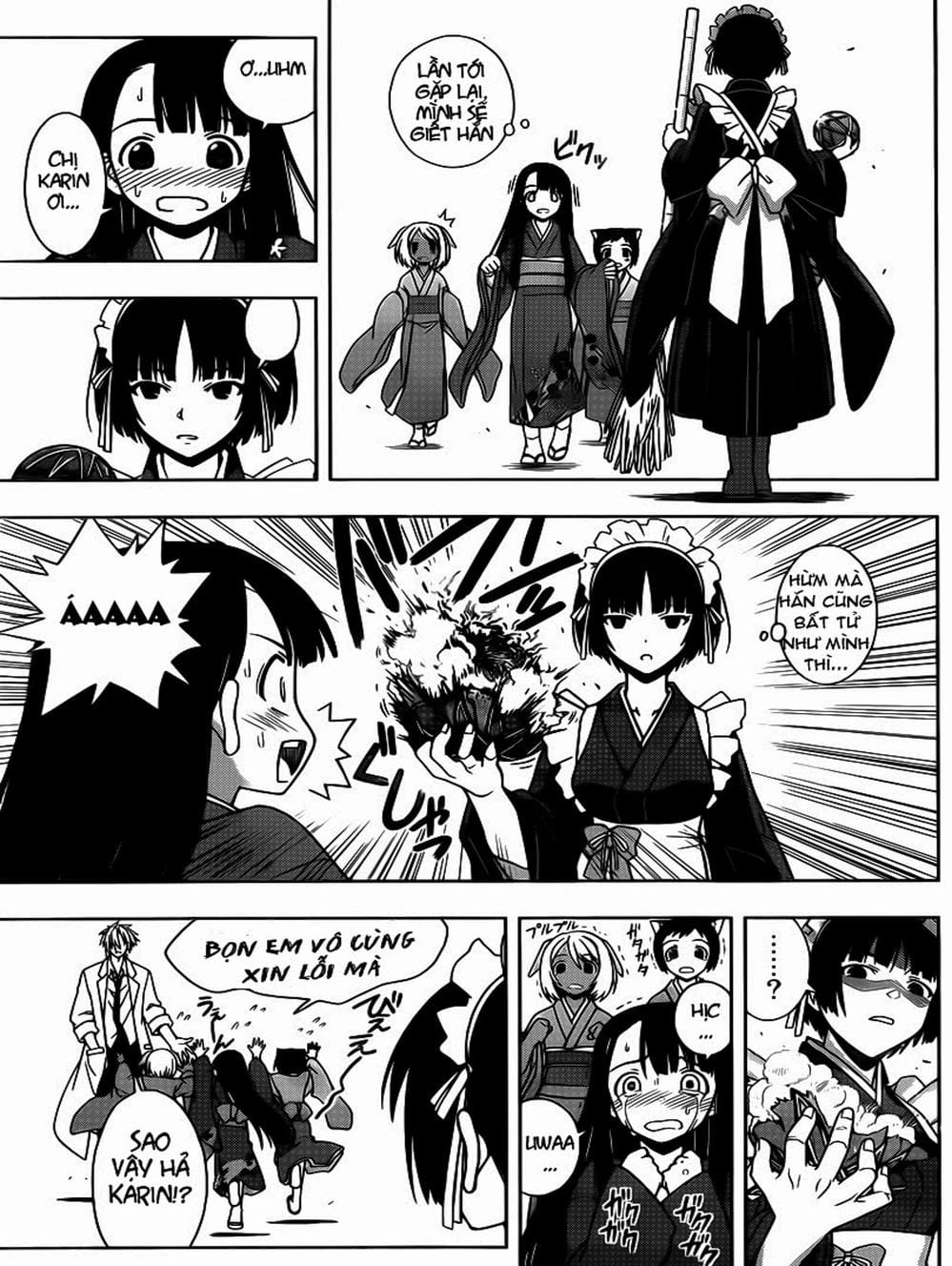 Truyện Tranh Lựa Chọn Phân Kỳ - Uq Holder! trang 9