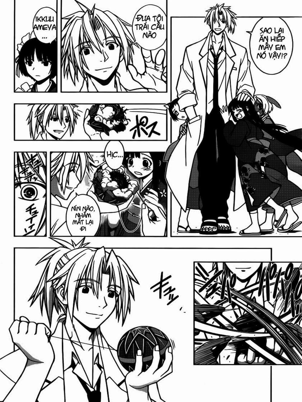 Truyện Tranh Lựa Chọn Phân Kỳ - Uq Holder! trang 9