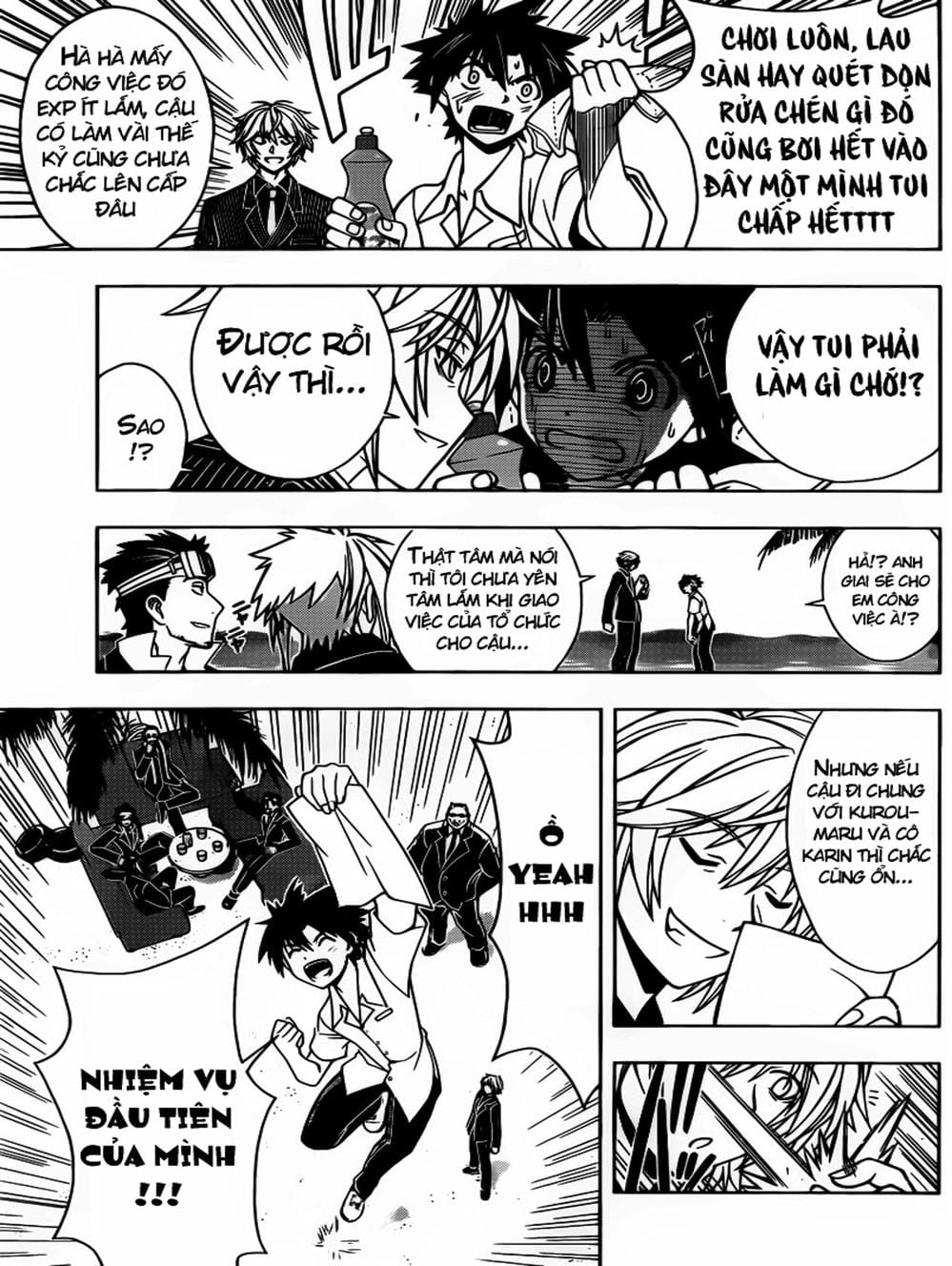 Truyện Tranh Lựa Chọn Phân Kỳ - Uq Holder! trang 9