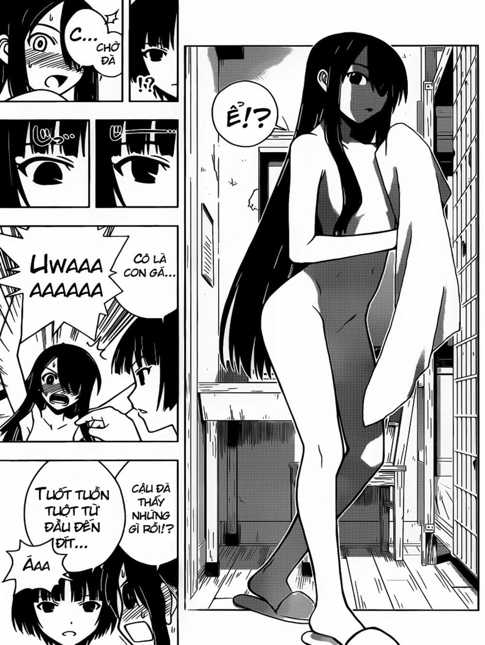 Truyện Tranh Lựa Chọn Phân Kỳ - Uq Holder! trang 9