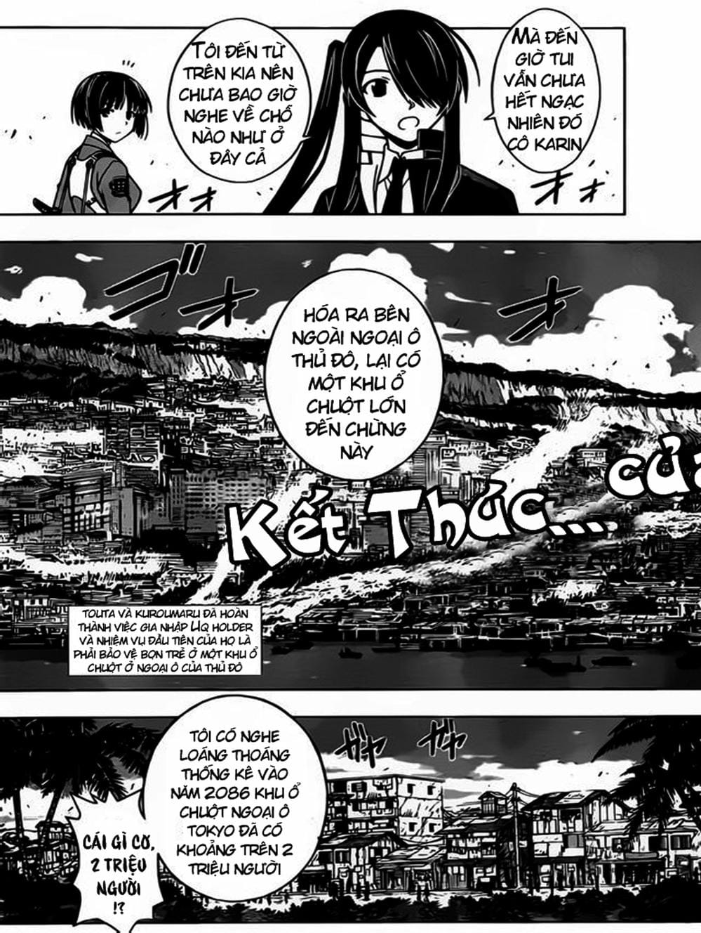 Truyện Tranh Lựa Chọn Phân Kỳ - Uq Holder! trang 9