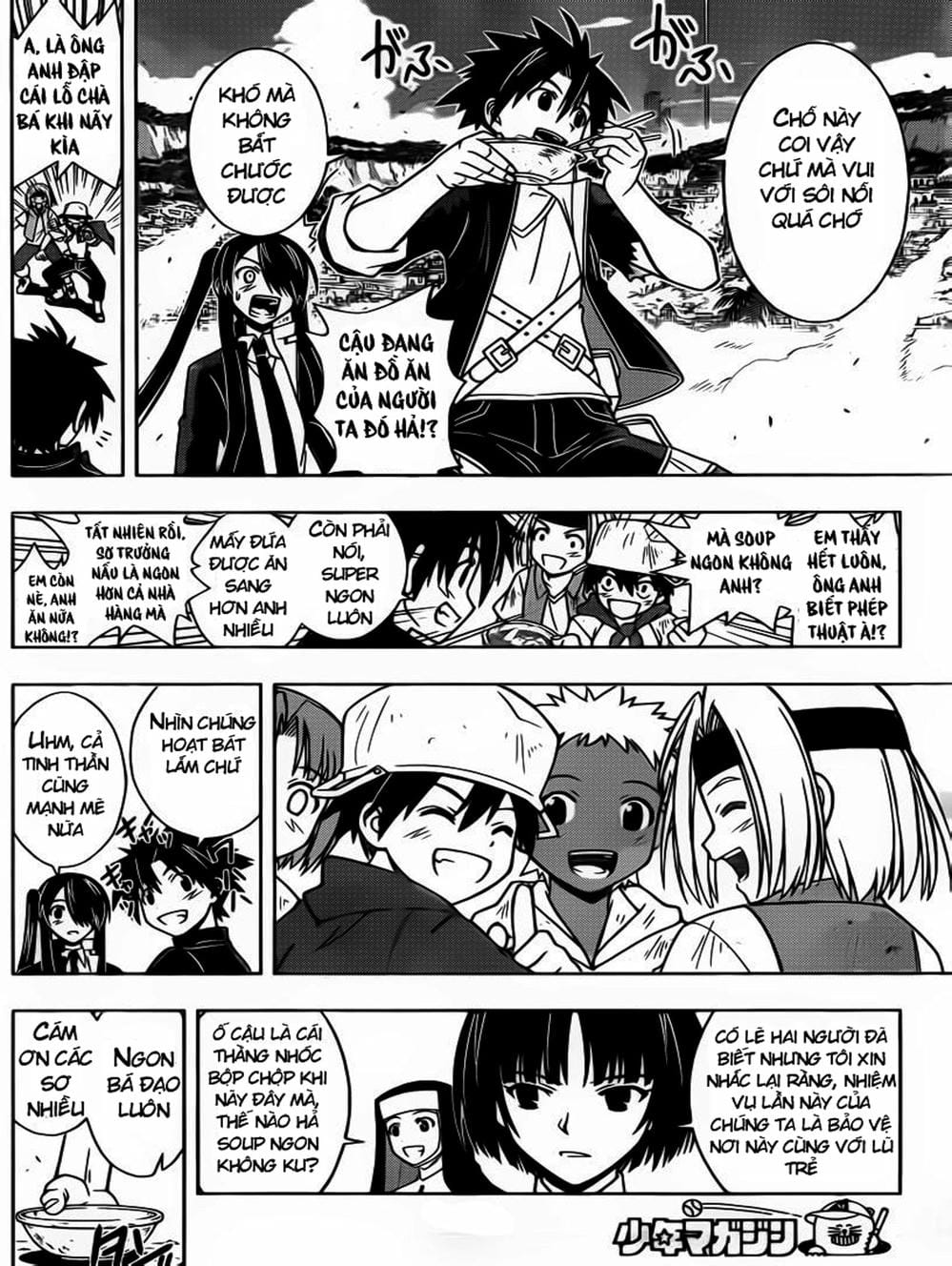 Truyện Tranh Lựa Chọn Phân Kỳ - Uq Holder! trang 9