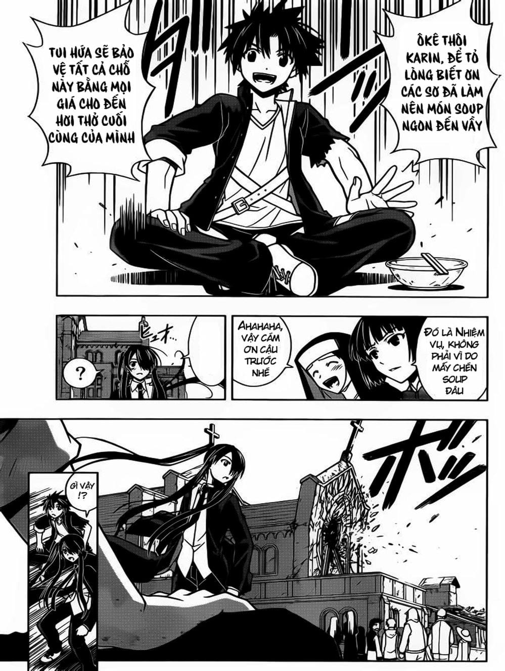 Truyện Tranh Lựa Chọn Phân Kỳ - Uq Holder! trang 9