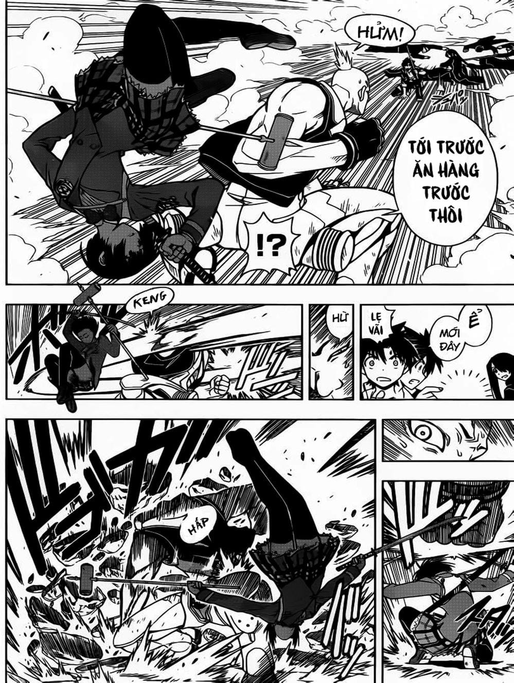 Truyện Tranh Lựa Chọn Phân Kỳ - Uq Holder! trang 9