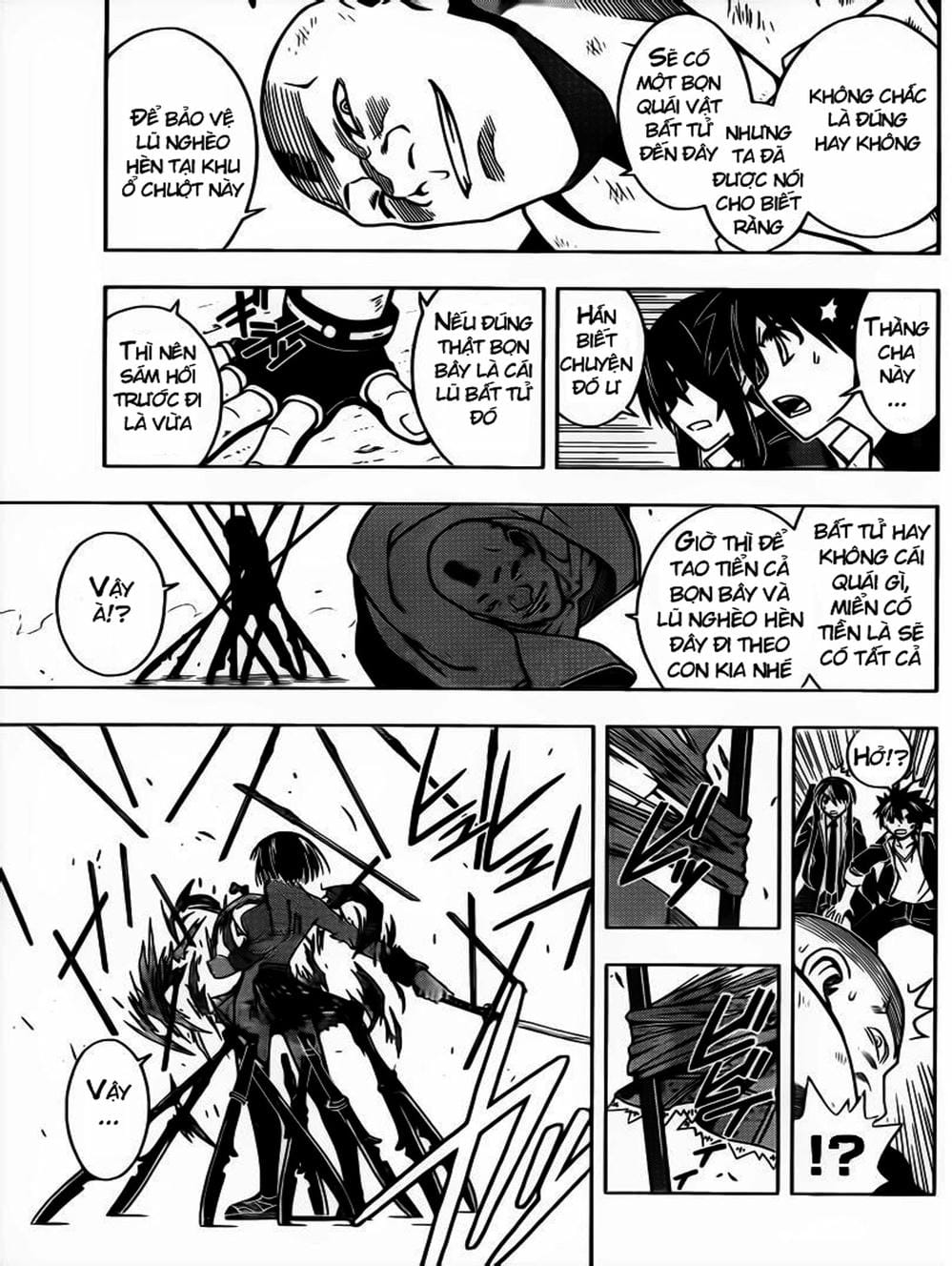 Truyện Tranh Lựa Chọn Phân Kỳ - Uq Holder! trang 9