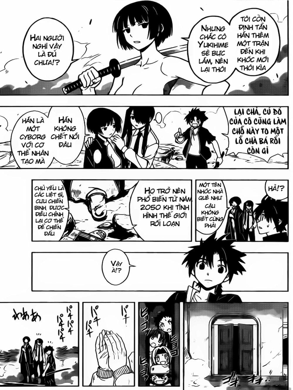 Truyện Tranh Lựa Chọn Phân Kỳ - Uq Holder! trang 9