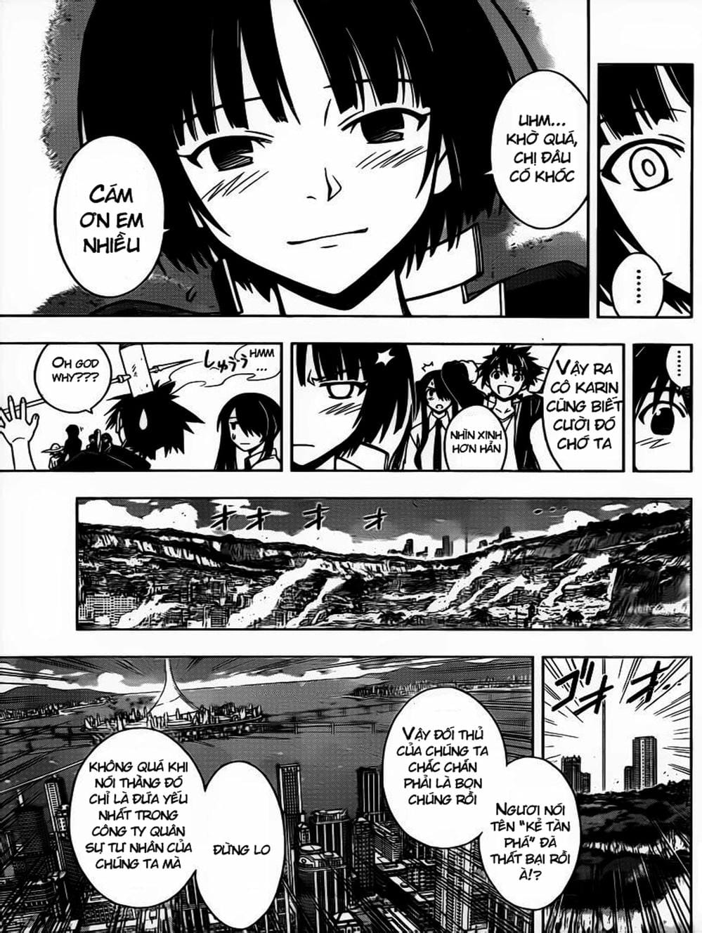 Truyện Tranh Lựa Chọn Phân Kỳ - Uq Holder! trang 9