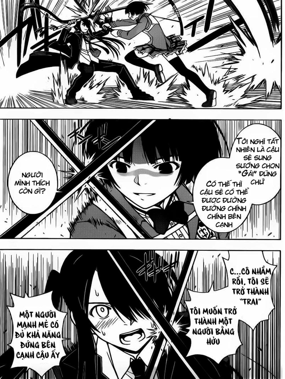 Truyện Tranh Lựa Chọn Phân Kỳ - Uq Holder! trang 9
