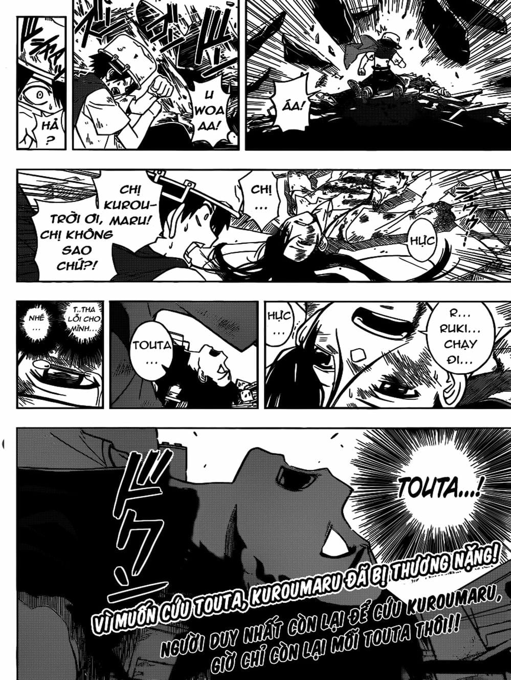 Truyện Tranh Lựa Chọn Phân Kỳ - Uq Holder! trang 9