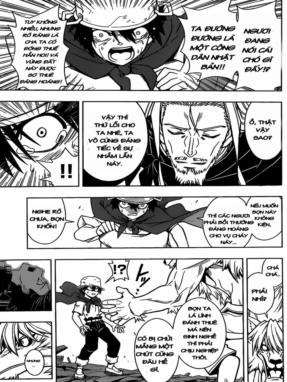 Truyện Tranh Lựa Chọn Phân Kỳ - Uq Holder! trang 9