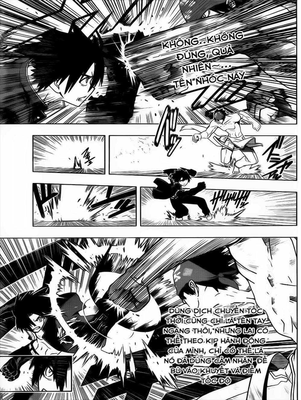 Truyện Tranh Lựa Chọn Phân Kỳ - Uq Holder! trang 9